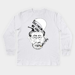 LIVE FREUD DIE JUNG Kids Long Sleeve T-Shirt